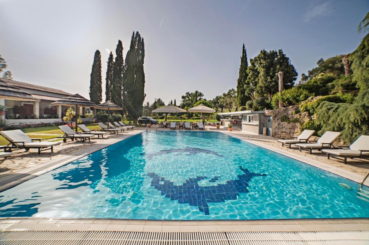Corfu Club Apartments 古维亚 外观 照片