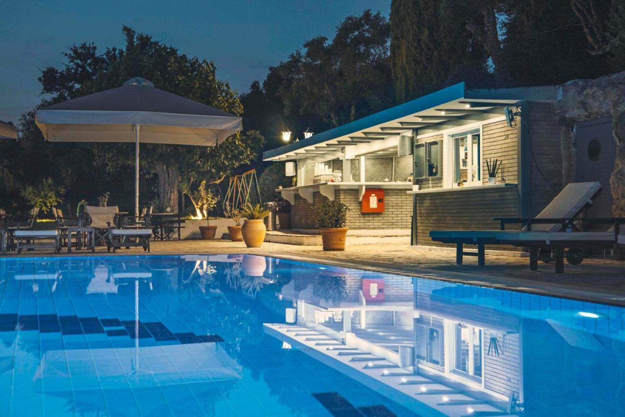 Corfu Club Apartments 古维亚 外观 照片